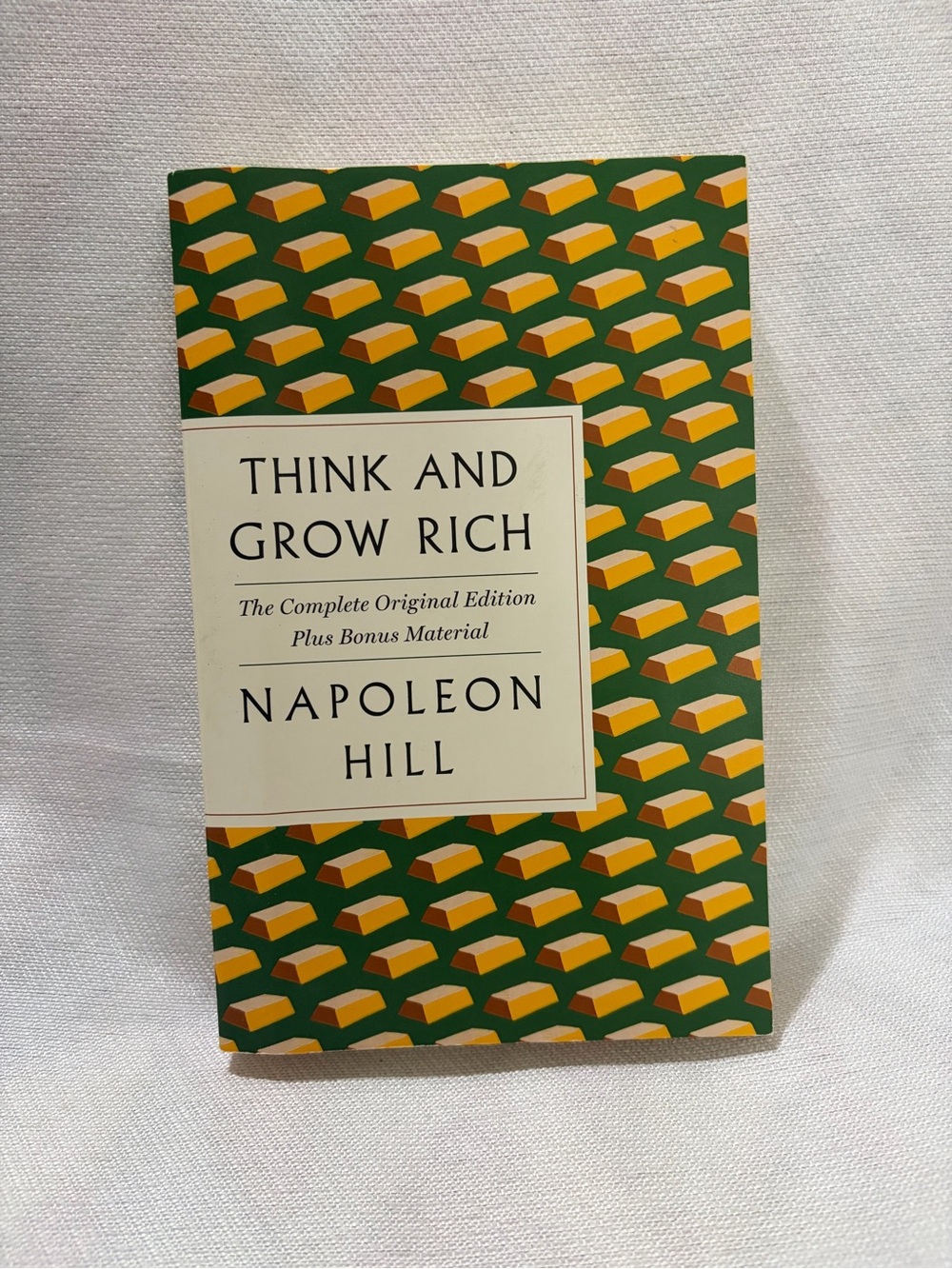 📚 3/$15 Think and Grow Rich Napoleon Hill Complete Original Edition Paperback